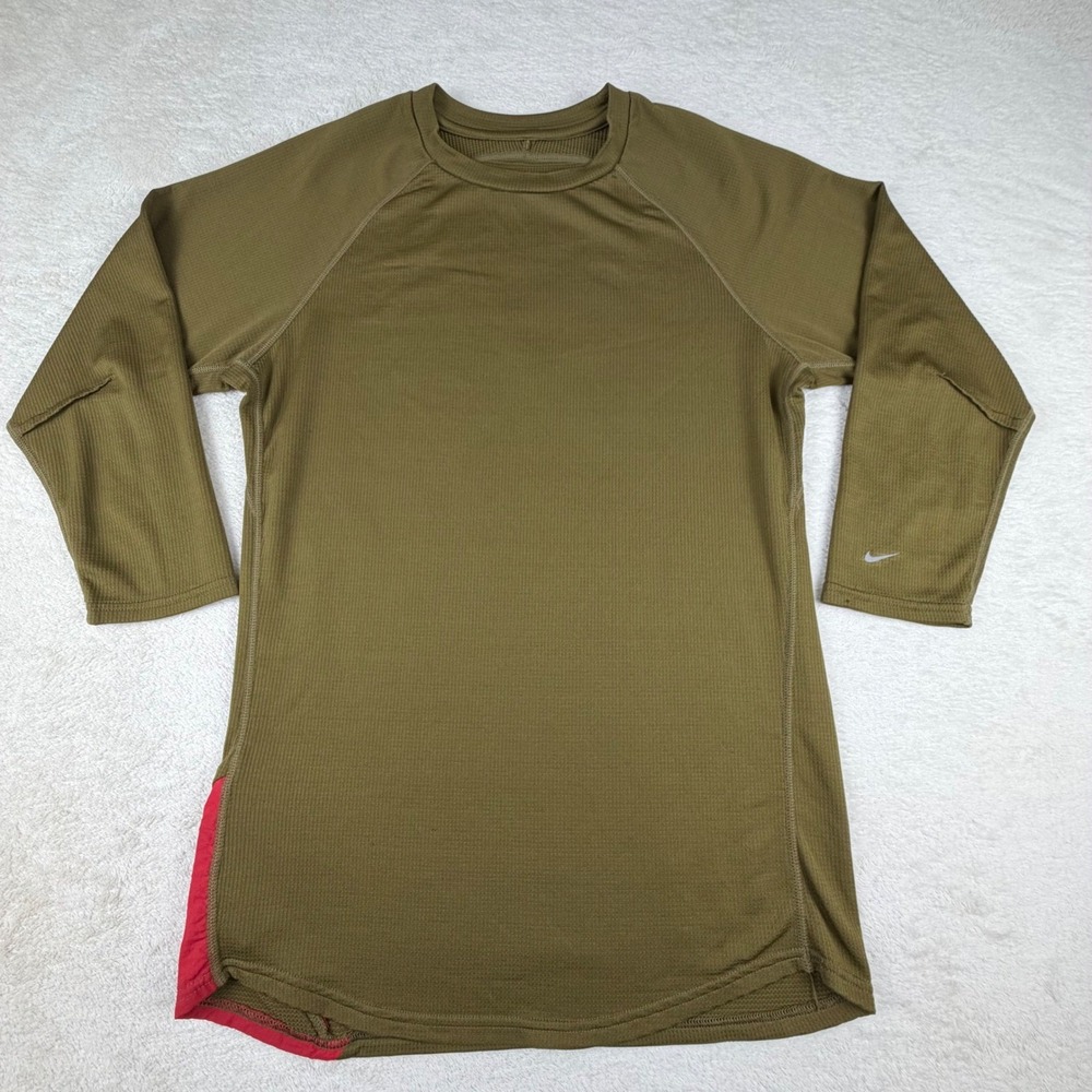 Nike GYAKUSOU x‎ Undercover SP11 Olive Long Sleeve Running Top (2011) – Size M